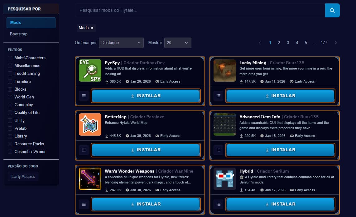 Servidor Host Hytale BedHosting